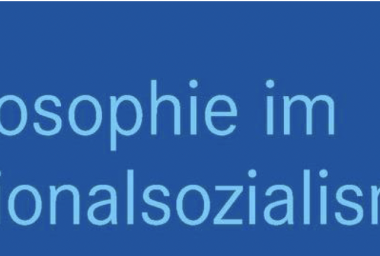 Philosophie im Nationalsozialismus